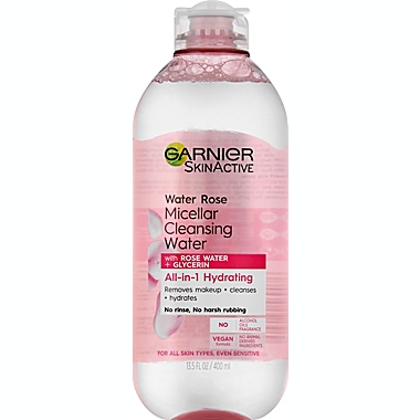 Garnier&reg; SkinActive&reg; 13.5 fl. oz. Water Rose Micellar Cleansing Water. View a larger version of this product image.