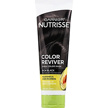 Garnier® Nutrisse Color Reviver  fl. oz. Hair Color Mask in Warm Brown |  Bed Bath & Beyond