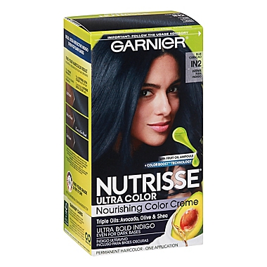 Garnier&reg; Nutrisse&reg; Ultra Color Nourishing Color Cr&egrave;me in IN2 Blue Cura&ccedil;ao. View a larger version of this product image.