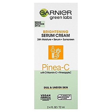 Garnier Foaming Green Labs Pinea-C Brightening Serum Cream with SPF 30. View a larger version of this product image.