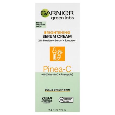 Garnier Foaming Green Labs Pinea-C Brightening Serum Cream with SPF 30. View a larger version of this product image.