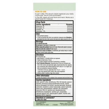 Garnier Foaming Green Labs Pinea-C Brightening Serum Cream with SPF 30. View a larger version of this product image.