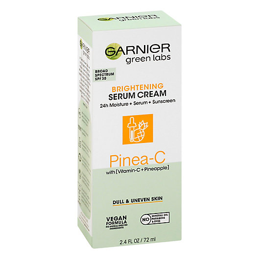 Alternate image 1 for Garnier Foaming Green Labs Pinea-C Brightening Serum Cream with SPF 30