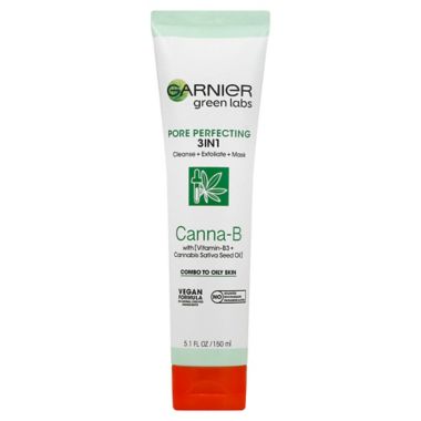 Garnier Foaming Green Labs Canna-B Pore Perfecting 3-in-1 Cleanser. View a larger version of this product image.