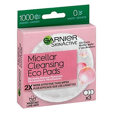 Garnier Micellar Cleansing Eco Pads (Set of 3). View a larger version of this product image.
