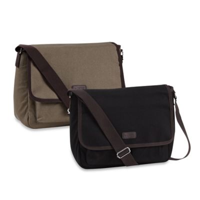 insulated messenger lunch bag