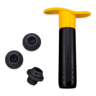 Le Creuset&reg; Wine Pump in Yellow. View a larger version of this product image.