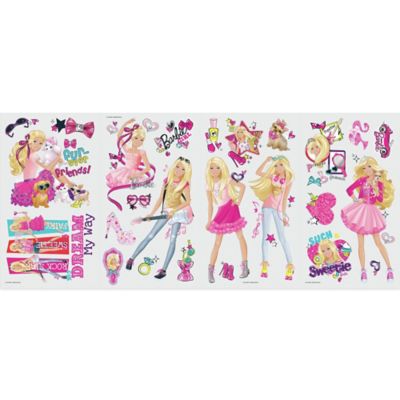barbie decals for walls