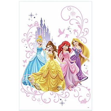 Disney&reg; Princess Peel and Stick Giant Wall Decals. View a larger version of this product image.