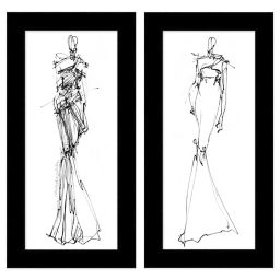 High Fashion Wall Art Collection
