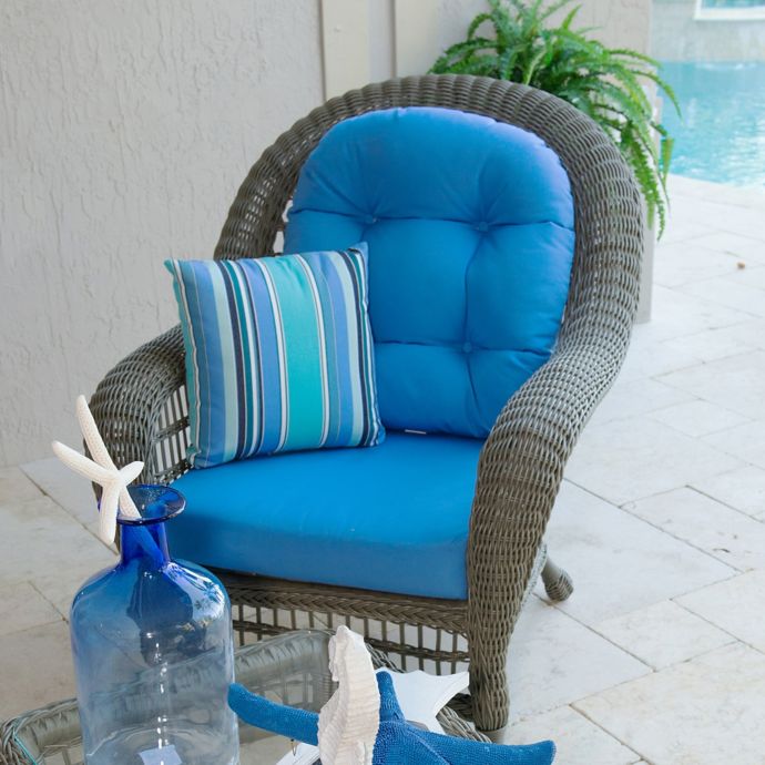 Panama Jack® Carolina Beach Lounge Chair in Grey Bed