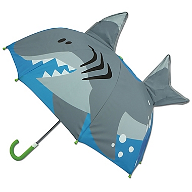 Stephen Joseph&reg; Pop Up 3-D Shark Umbrella. View a larger version of this product image.
