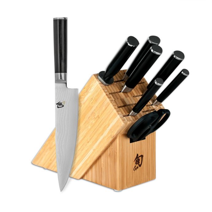 Shun Classic 8Piece Epicurean Knife Block Set Bed Bath & Beyond