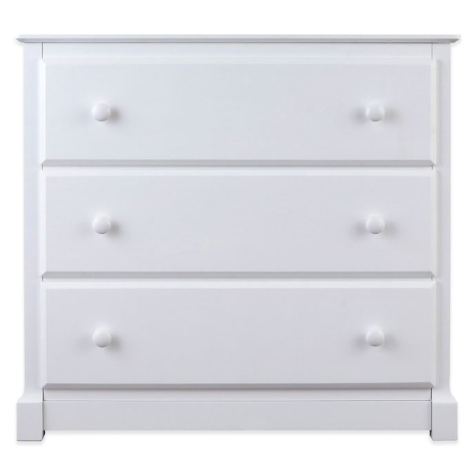 Nursery Smart Darby 3 Drawer Dresser In Pure White Buybuy Baby