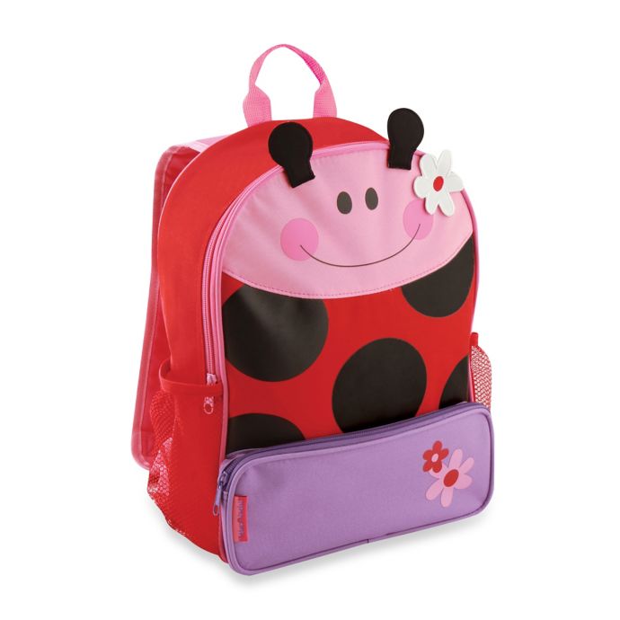 ladybug plush backpack