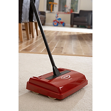 Ewbank&reg; Handy Bagless Floor and Carpet Sweeper in Red. View a larger version of this product image.