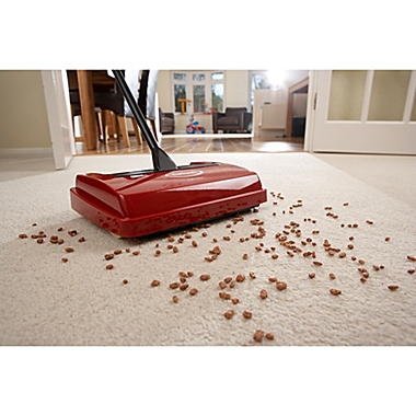 Ewbank&reg; Handy Bagless Floor and Carpet Sweeper in Red. View a larger version of this product image.