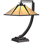 Alternate image 0 for Quoizel Tiffany Pomeroy Table Lamp in Western Bronze