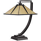 Alternate image 1 for Quoizel Tiffany Pomeroy Table Lamp in Western Bronze