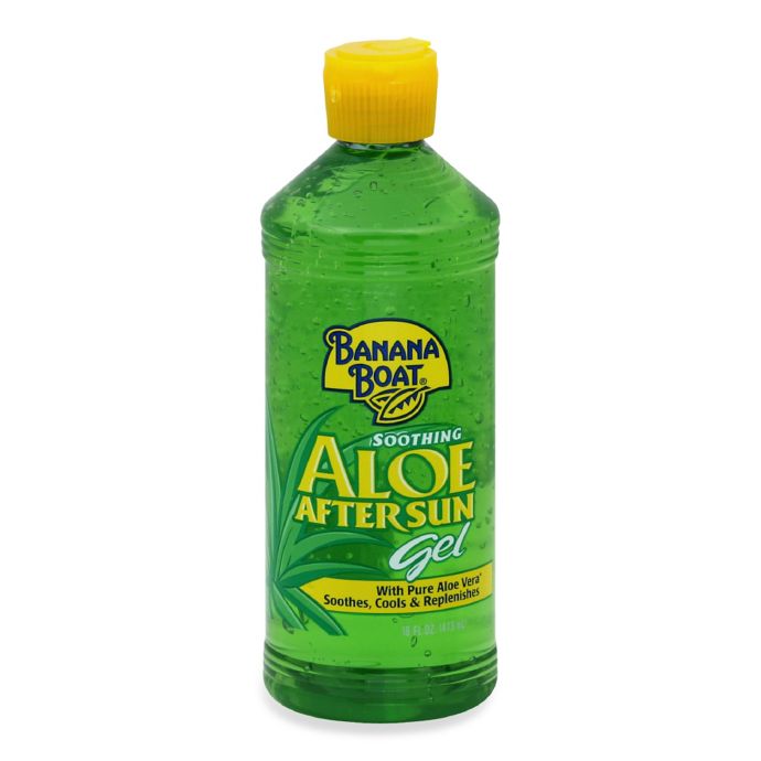 banana boat® 16 oz. aloe vera gel bed bath & beyond