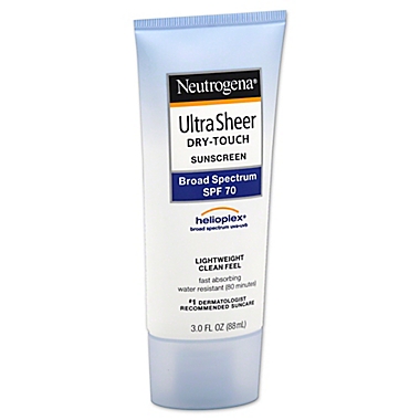 Neutrogena&reg; Ultra Sheer&reg; 3 oz. Dry-Touch Sunscreen Broad Spectrum SPF 70. View a larger version of this product image.