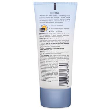 Neutrogena&reg; Ultra Sheer&reg; 3 oz. Dry-Touch Sunscreen Broad Spectrum SPF 70. View a larger version of this product image.