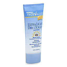 Harmon® Face Values™ 3 oz. Ultra Light Dry to the Touch Sunscreen Lotion SPF 30