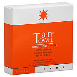Tan Towe®l 5-Pack Full Body Plus Self-Tan Towelettes