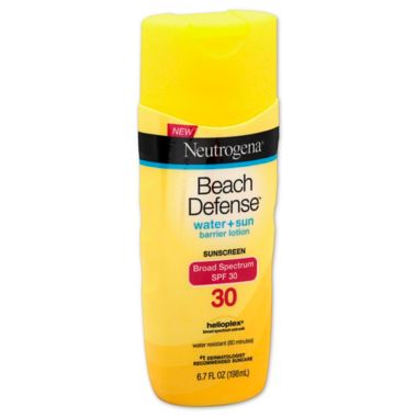 Neutrogena&reg; Beach Defense&reg; 6.7 oz. Sunscreen Lotion Broad Spectrum SPF 30. View a larger version of this product image.