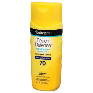 Neutrogena&reg; Beach Defense&reg; 6.7 fl. oz. Sunscreen Lotion Broad Spectrum SPF 70. View a larger version of this product image.