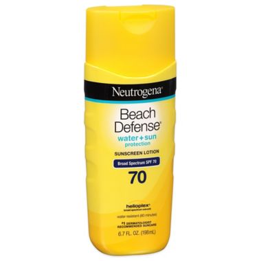 Neutrogena&reg; Beach Defense&reg; 6.7 fl. oz. Sunscreen Lotion Broad Spectrum SPF 70. View a larger version of this product image.