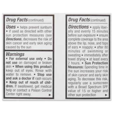 Neutrogena&reg; Beach Defense&reg; 1.5 oz. Water + Sun Protection Sunscreen Stick SPF 50+. View a larger version of this product image.
