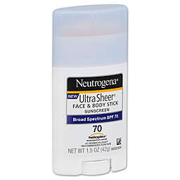 Neutrogena® Ultra Sheer® 1.5 oz. Face + Body Stick Sunscreen Broad Spectrum SPF 70
