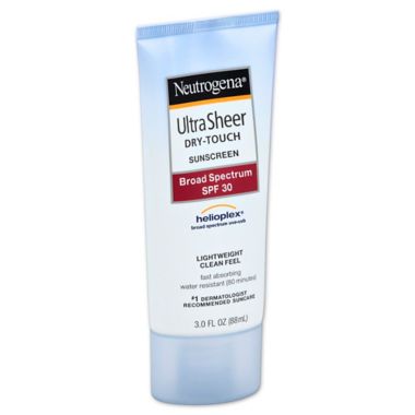 Neutrogena&reg; Ultra Sheer 3 oz. Dry-Touch Sunscreen Broad Spectrum SPF 30. View a larger version of this product image.