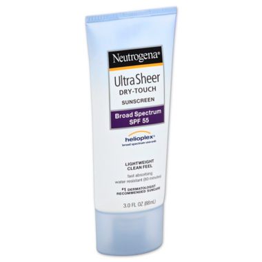 Neutrogena&reg; Ultra Sheer 3 oz. Dry-Touch Sunscreen Broad Spectrum SPF 55. View a larger version of this product image.