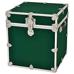 Rhino Trunk and Case™ Cube Armor Trunk in Forest Green