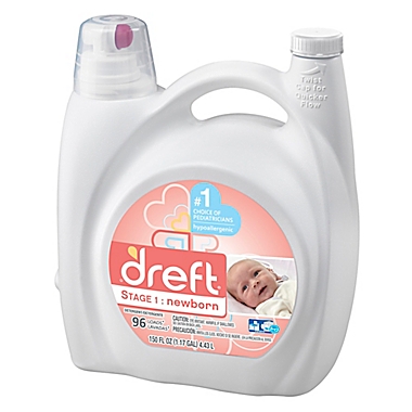 Dreft High Efficiency Liquid Detergent in 150-Ounces (96 Loads). View a larger version of this product image.