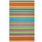 Alternate image 0 for Couristan&reg; Covington Collection Sherbet Stripe 2-Foot x 4-Foot Rug