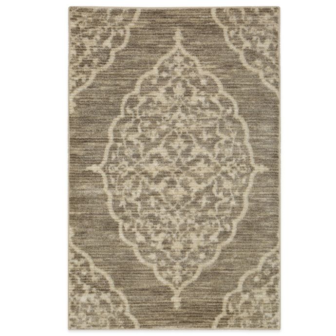 Mohawk Home Silk Elegance Rug in Pewter Bed Bath and Beyond Canada