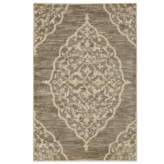 Mohawk Home Silk Elegance Rug in Pewter | Bed Bath and Beyond Canada