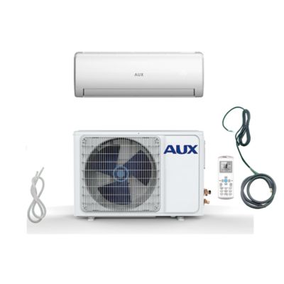 Aux 36 000 Btu Mini Split Air Conditioner Heat Pump In White Bed Bath Beyond