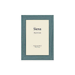 Siena Italian 4-Inch x 6-Inch Polished Wood Picture Frame in Turquoise