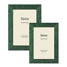 Siena Italian Polished Wood Picture Frame in Green