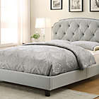 Alternate image 3 for Pulaski Trespass Marmor Tufted Upholstered Queen All-in-One Bed in Grey