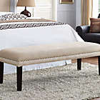 Alternate image 2 for Pulaski Upholstered Bed Bench in White