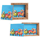 Alternate image 0 for DENY Designs Clara Nilles Painted Ponies on Turquoise Jewelry Box