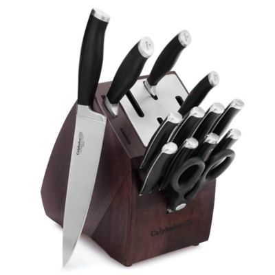 knife block with sharpener