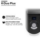 Alternate image 2 for Keurig&reg; K-Duo Plus&reg; Coffee Maker with Single Serve K-Cup Pod & Carafe Brewer