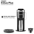 Alternate image 6 for Keurig&reg; K-Duo Plus&reg; Coffee Maker with Single Serve K-Cup Pod & Carafe Brewer