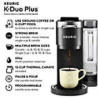 Alternate image 7 for Keurig&reg; K-Duo Plus&reg; Coffee Maker with Single Serve K-Cup Pod & Carafe Brewer